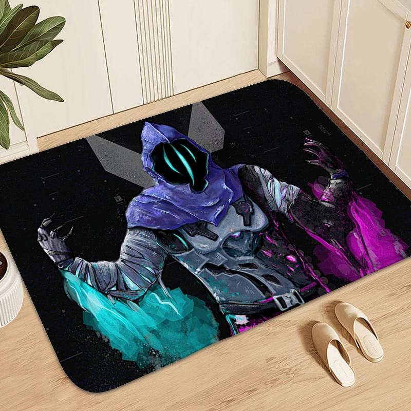 

Carpet for Bedroom V-Valorants Home Entrance Mats Non-slip Washable Non-slip Kitchen Bathroom Living Room Rug Home Decorations