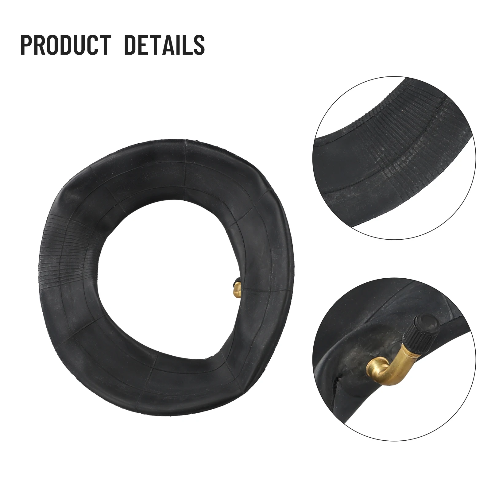 High Quality Hot New Nice Portable Pratical Inner Tubes 1PC Black E-Scooter For-Kugoo Parts Pneumatic Thickened 10 Inch