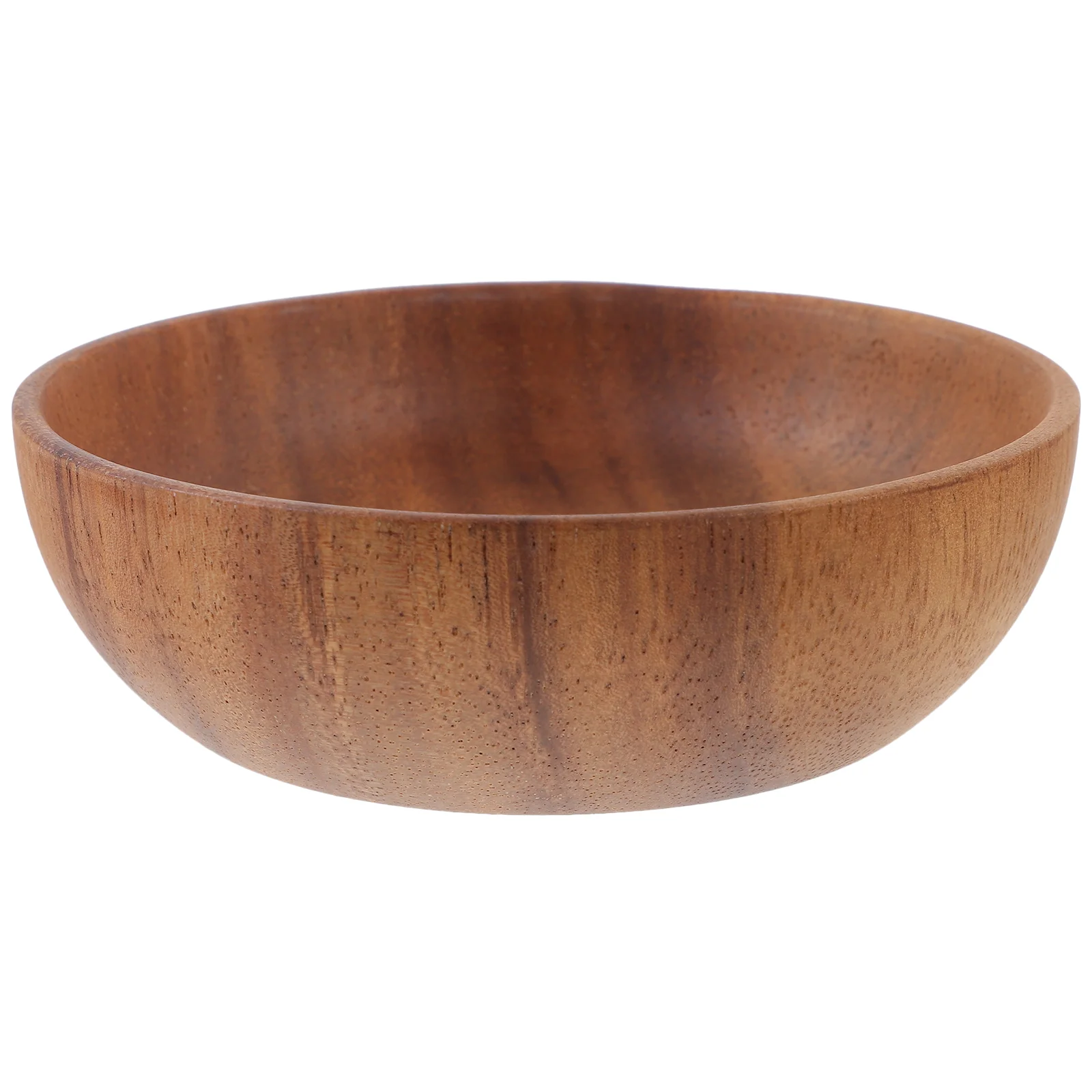 

Acacia Wood Plate Snack Holder Mixing Bowl Dinner Plates Food Serving Round Tapas Dishes Salad Fruit