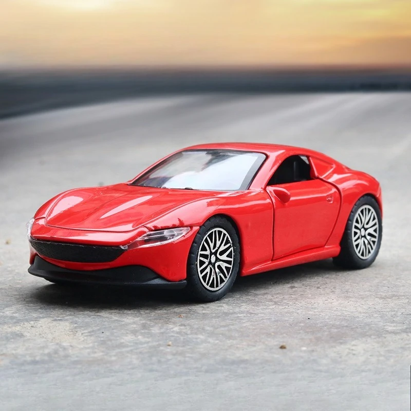 

(Bagged) 1:36 Simulation Alloy Car Model Sports Car Model Open Door Pullback Boy Children's Toy Car Ornament Cross-border