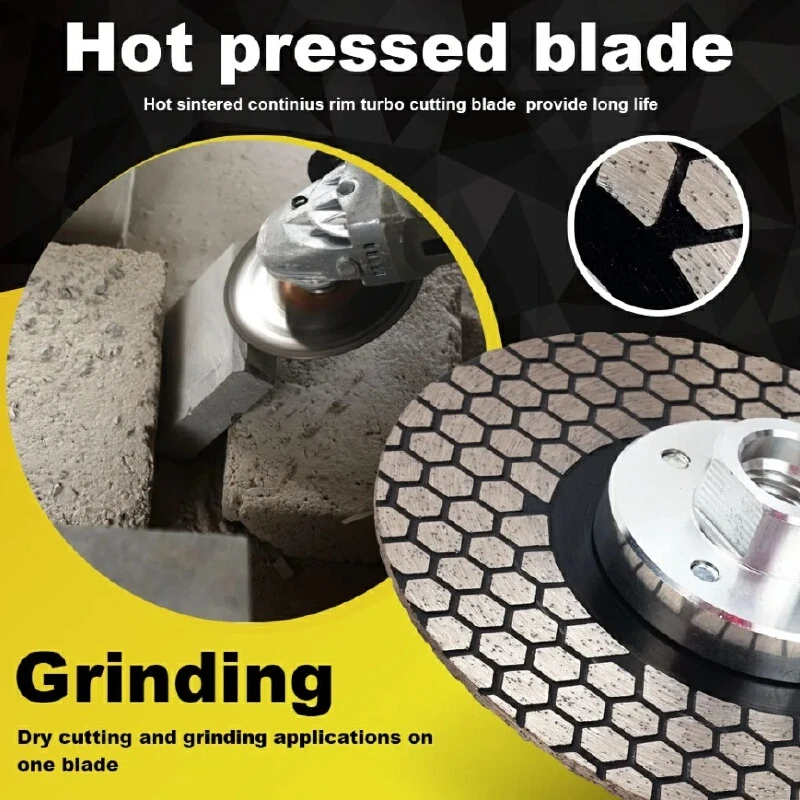 Diamond Saw Blade Honeycomb Tile Cutting Blade Hot Pressed Widened Sharp Durable Grinding Slice