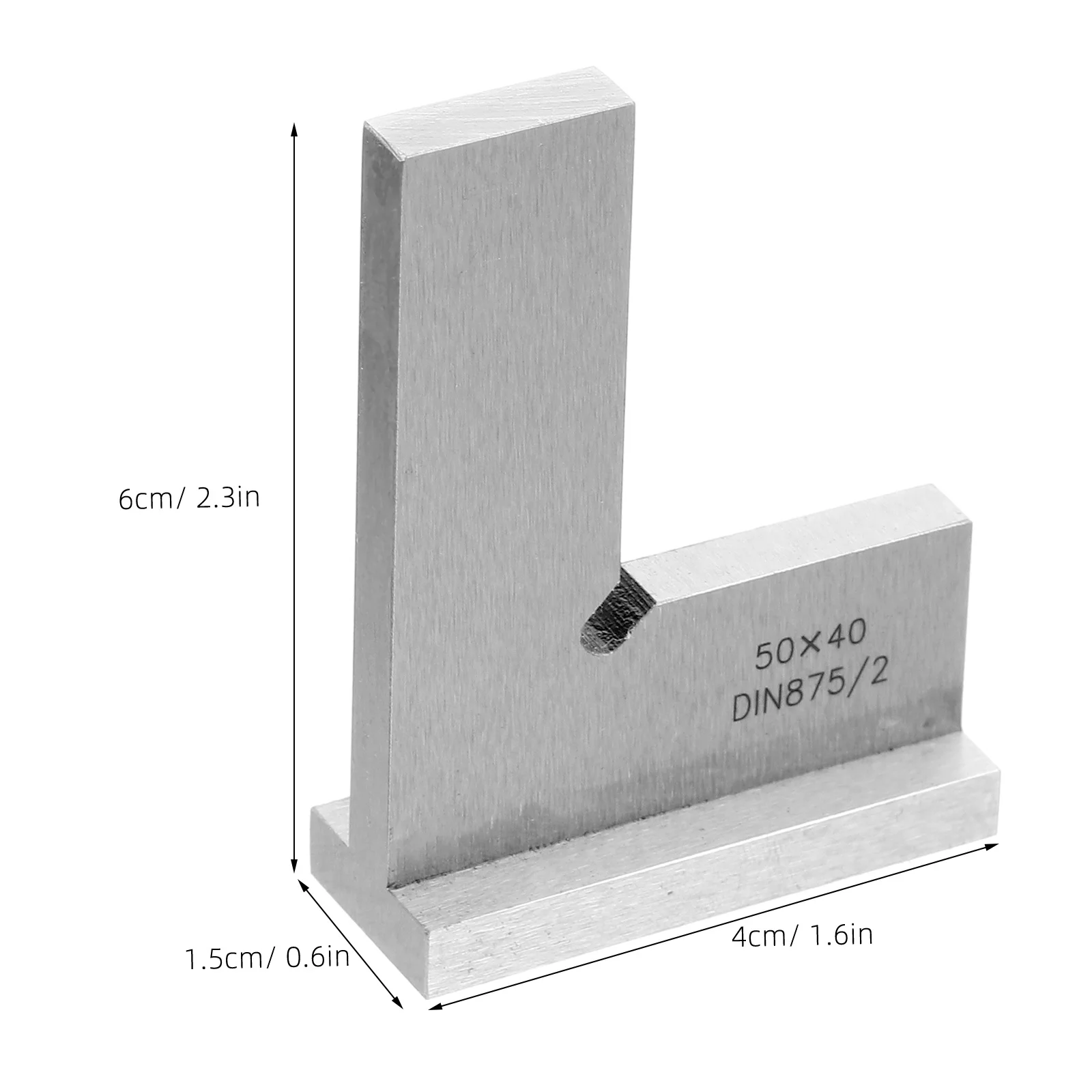 Right Angle Positioning Square Woodworking Carbon Steel Carpenter Protractor Measuring Drawing Metal Ruler Right Angle Tool