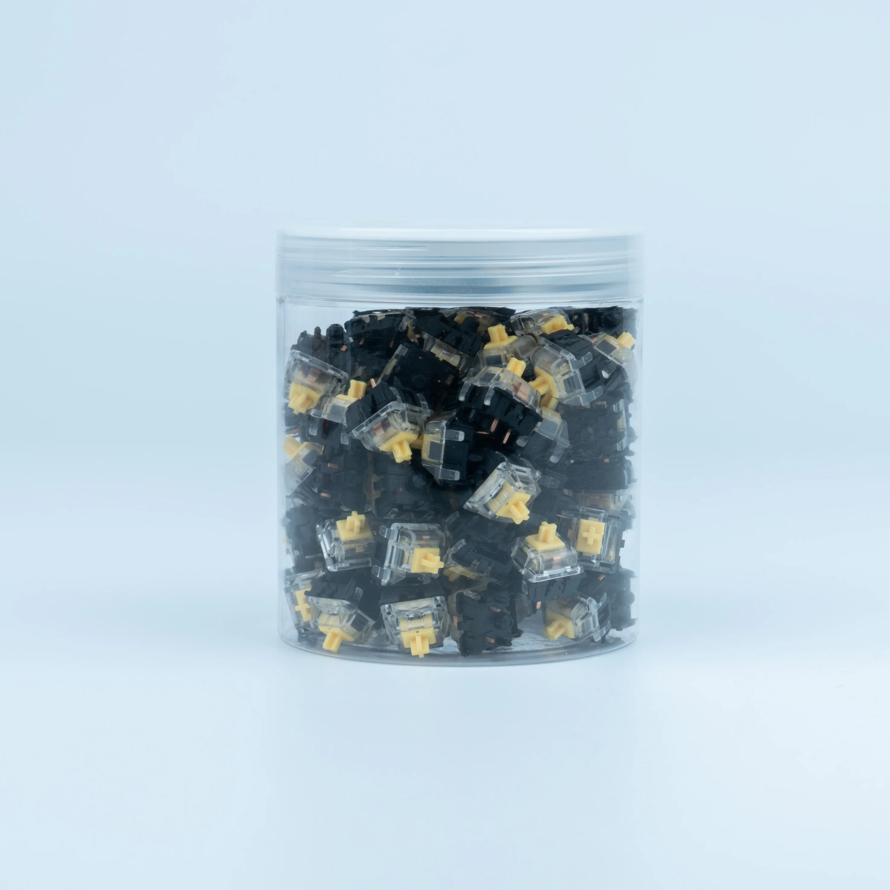 Przełącznik GATERON EverFree Silent Yellow 5-pinowy 50g wstępnie smarowany SMD RGB do samodzielnego montażu, hot-swap, do klawiatur mechanicznych, do gier i biura — zdjęcie produktu 6