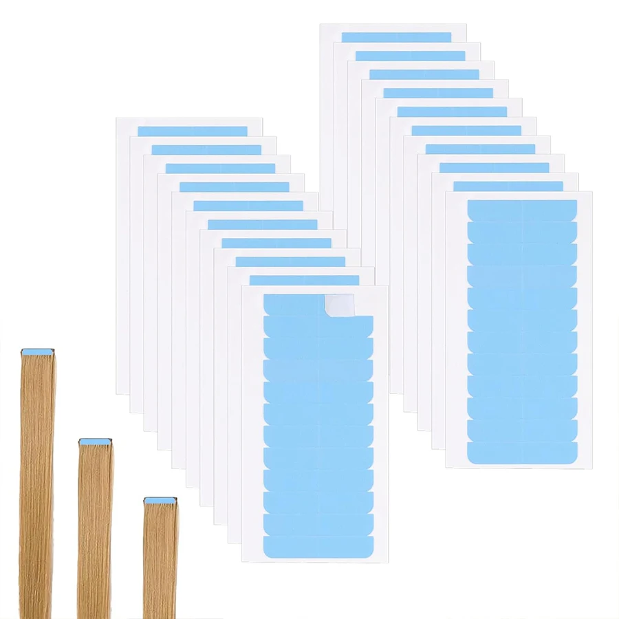 

5/10/20pcs Double Sided Hair Extension Tape Adhesive Replacement Tape for Hair Extensions - Salon Quality Hair Care