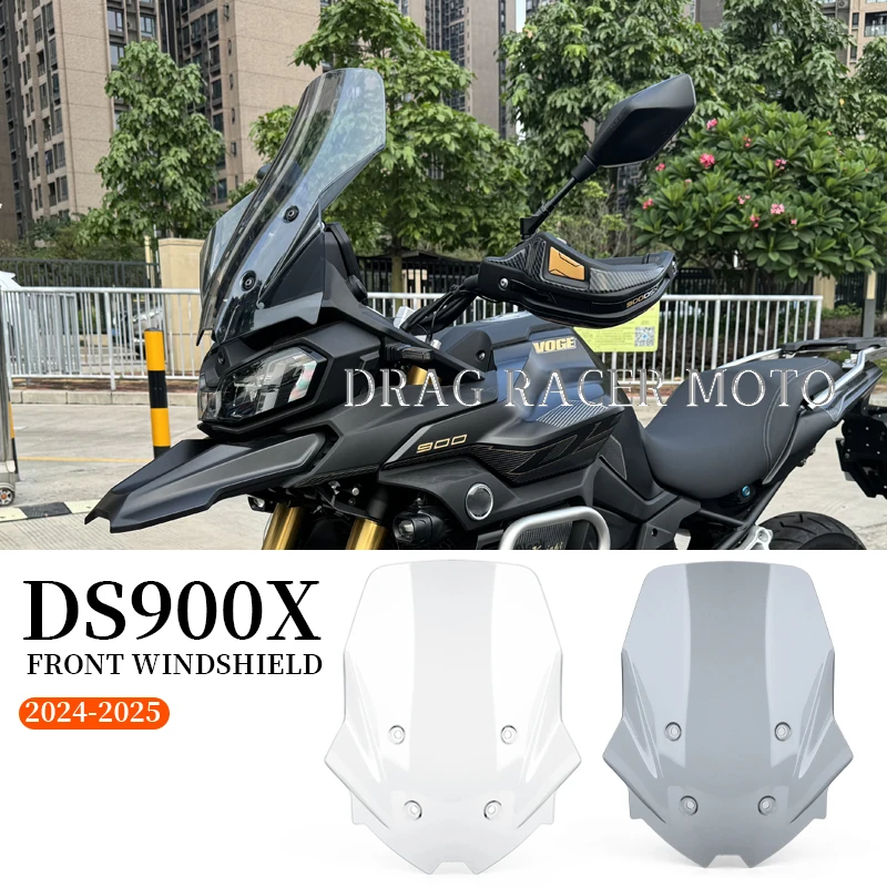 

Touring Visor Screen Tall Windshields Case Upper Windscreen Wind Deflector Fairing Cover 2024 2025 For Voge DS900 X