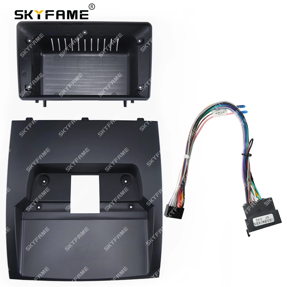 SKYFAME Car Frame Fascia Adapter Android Radio Dash Fitting Panel Kit For MG 3 MG3