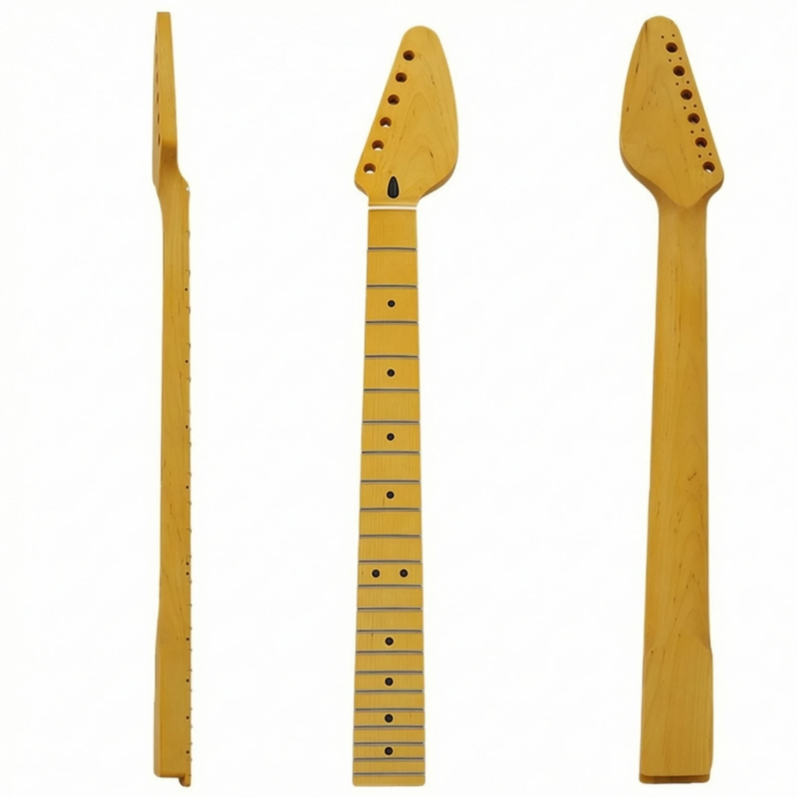 Maple Fretboard Guitar Neck Repair Maple Guitar Neck Instrument Part Versatile Custom Build for DIY Hobbyists