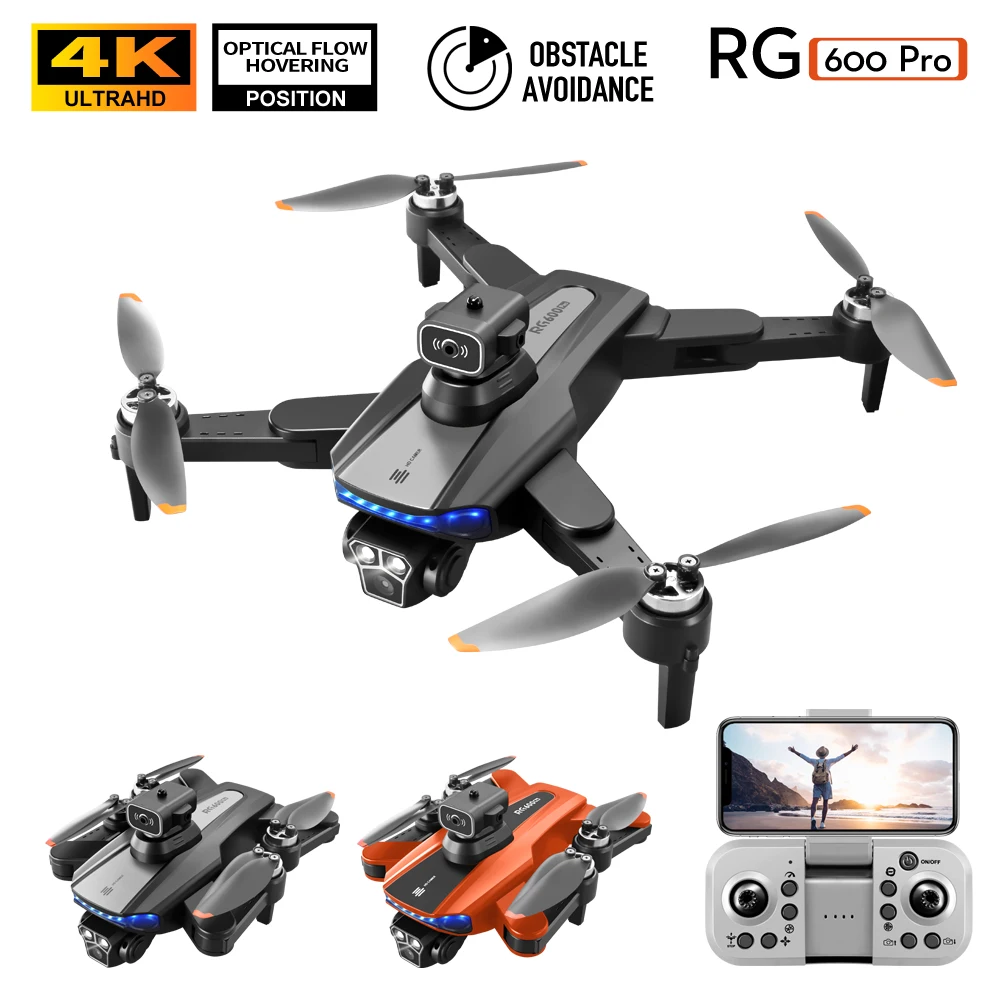 

RG600 PRO Brushless GPS Laser 4K-8K Dual-camera Drone Obstacle Avoidance Aircraft Toy Helicopter