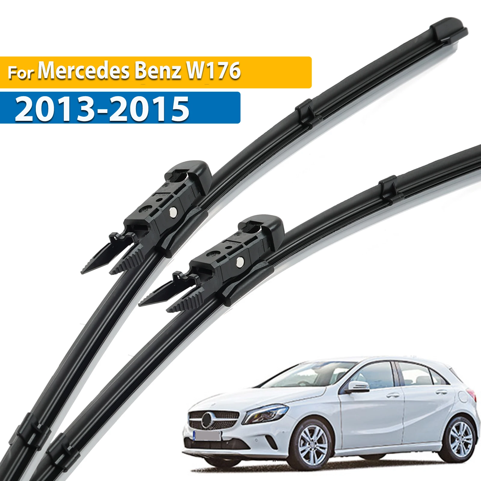Erick\'s Wiper LHD Front Wiper Blades For Mercedes A-Class A160 A180 A200 A250 W176 Windshield Windscreen Window Brush 24\