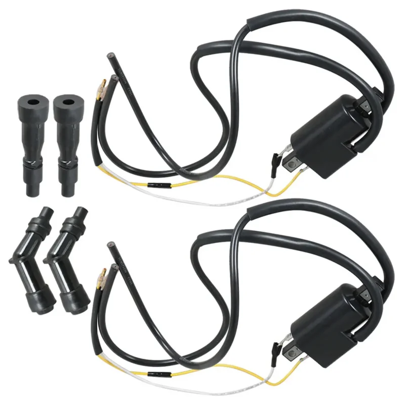30501-300-00 Für Honda 750 Four CB750 CB750A F/K 1969–1978 Zündspulen + Zündkerzenkappen 330502 -300-003