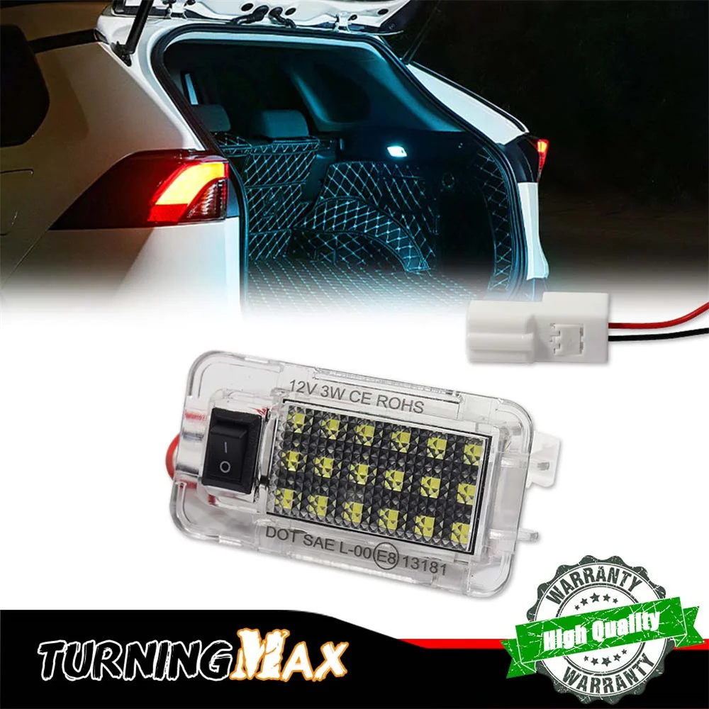 1PC White LED Luggage Compartment Light Trunk Cargo Area Light Trunk  For Toyota RAV4 MK5 Scion XB TC Highlander Prius Venza 12V