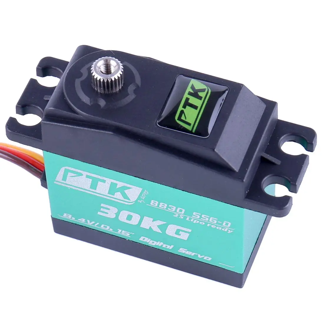 PTKservo 8830 SSG-D 30kg rc servo steering low profile rc 1/10 digital servos 180 degree metal gear HV High torque servo