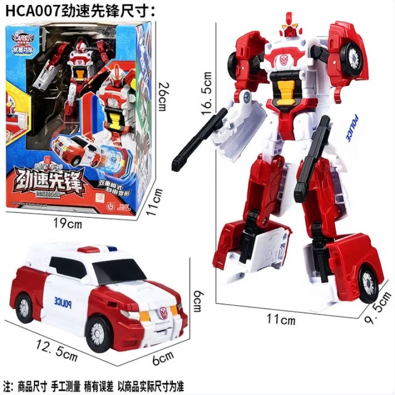 Nuevo Magqoo Hello Carbot Prudiboom Robot transformable figura de acción de juguete Corea Anime Mecha modelo para niños regalos de cumpleaños