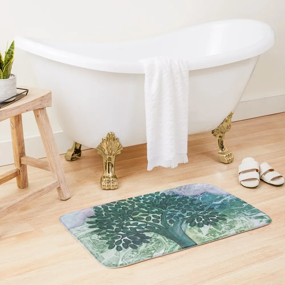 

Take a breath Bath Mat Accessories For Shower And Services Bathroom Floor Anti-Skid Shower Mat
