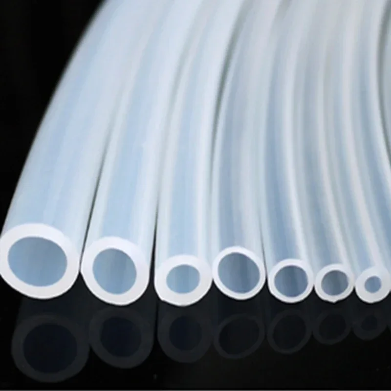 5M/1lot 8x10mm 8x11 8x12 9x12 10x12 10x13 10x14 14x18 15x20mm food grade tasteless clear Silicone Tube Hose Pipe 5M/1lot