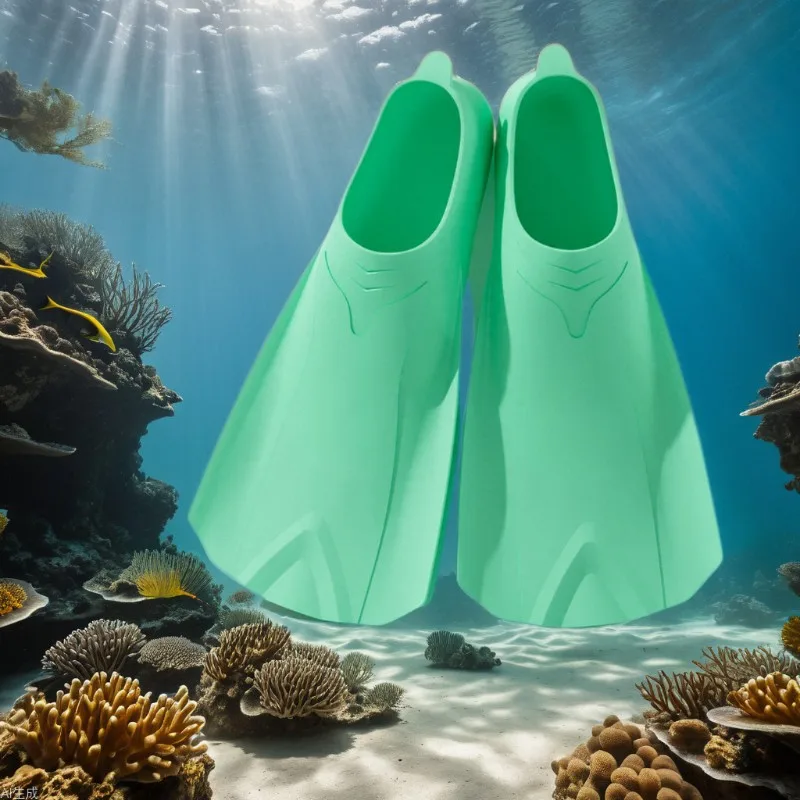 

Silicone Diving Swimming Children's Flippers Freestyle Swimming Diving Short Flippers Children's Swimming Flippers Training