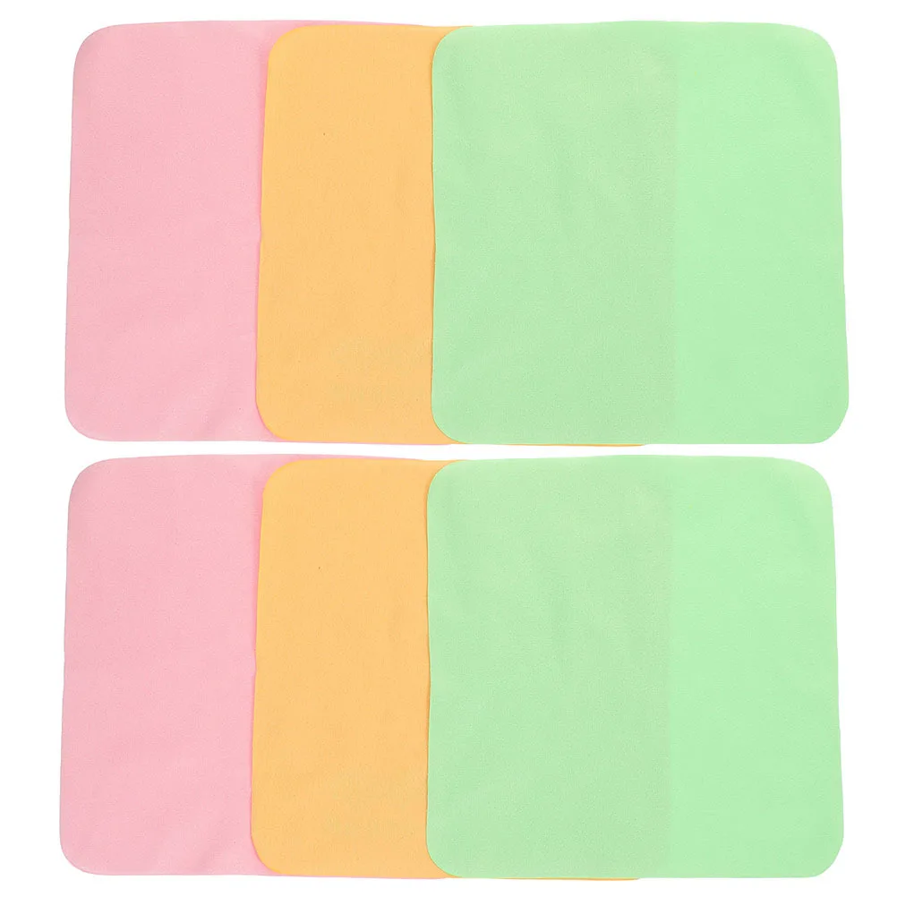

10Pcs Supple Wipe Cloth for Musical Instruments No Scratches Fingerprint Oil Water Stains Ukulele Cloth for Beginners