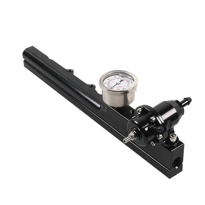 

For Acura Honda Integra Civic B16 B18 B20 Si LS GSR B-Series Aluminum Fuel Pressure Regulator Gauge Fuel Rail Kit