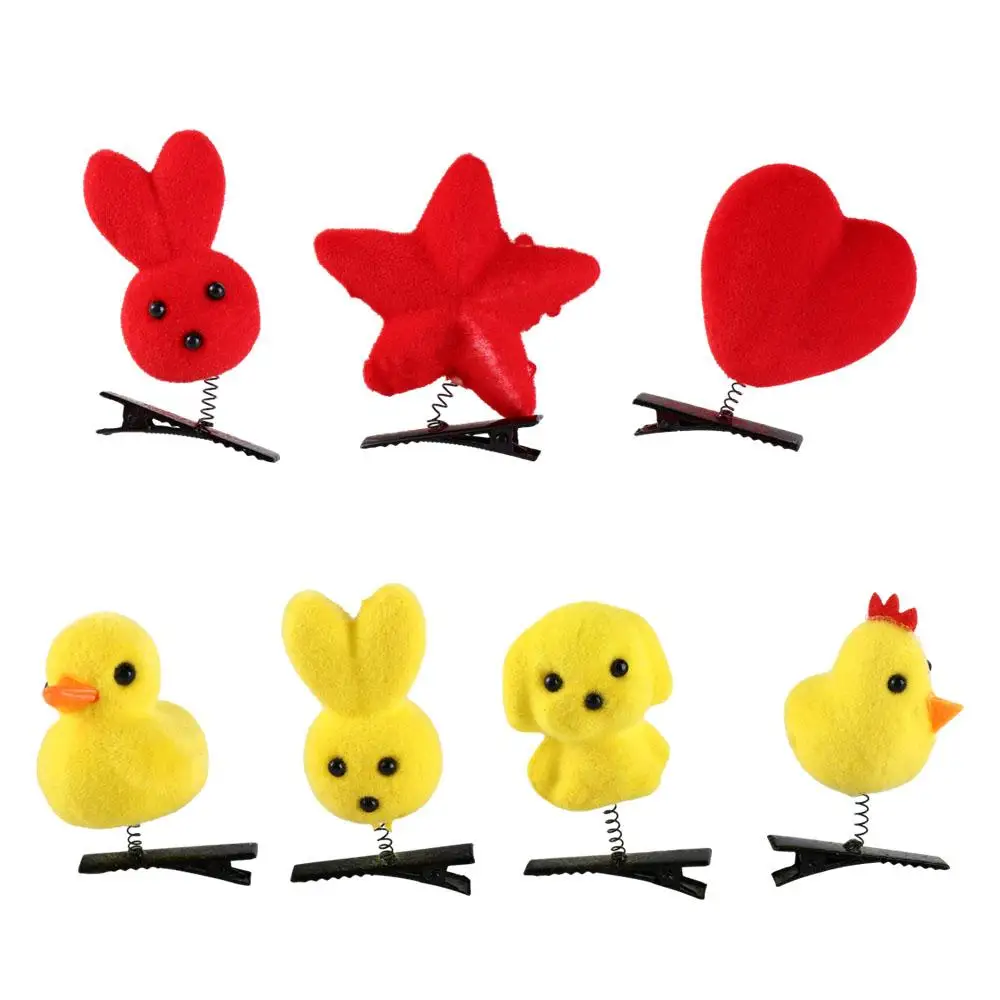 Креативная-заколка-для-волос-в-виде-собаки-и-утки-заколки-с-кроликом-и-курицей-заколка-для-волос-с-животными-ежедневно
