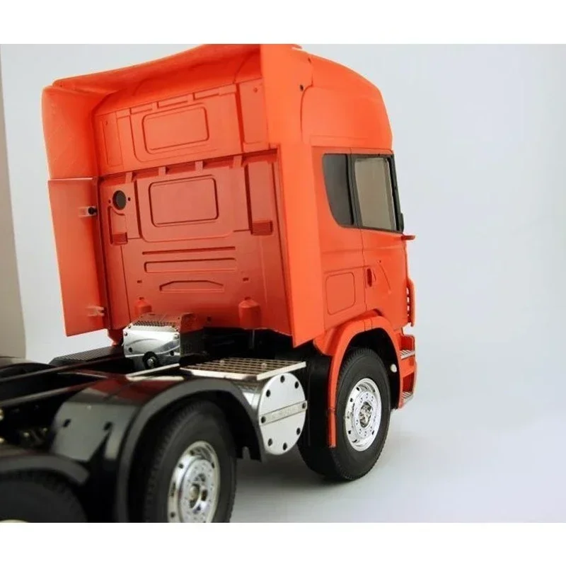 Silenziatore del serbatoio di scarico Decora per 1/14 Tamiya RC Truck Scania R620 R470 Parti fai da te