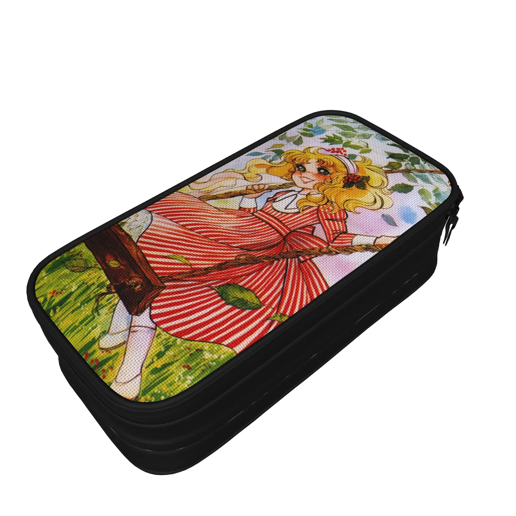 Candy Candy anime Pencil Case Fashion Kawaii Japanese Pen Bag Girls Boys Big Capacity School Cosmetic Pencilcases Accessories