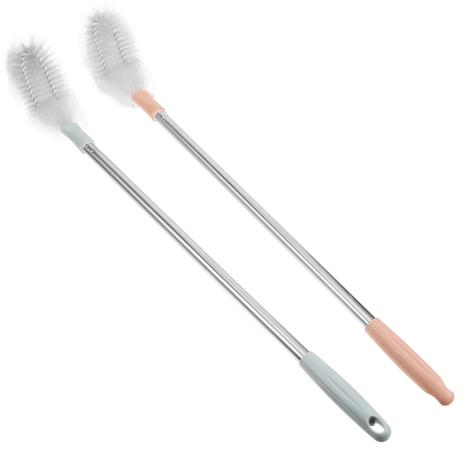 

2Pcs Long Bottle Brush for Water Jug Cleaning Foldable H Suitable Gallon Jugs Bucket Cleaning Reusable Scrub Home Office