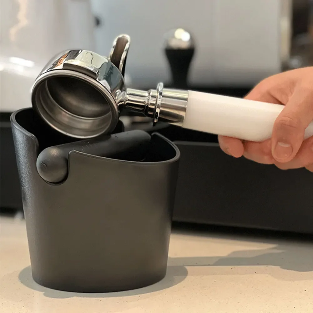 Коробка для кофе, амортизирующая мусорная корзина со съемным контейнером для гущи эспрессо для бариста, кофемолка