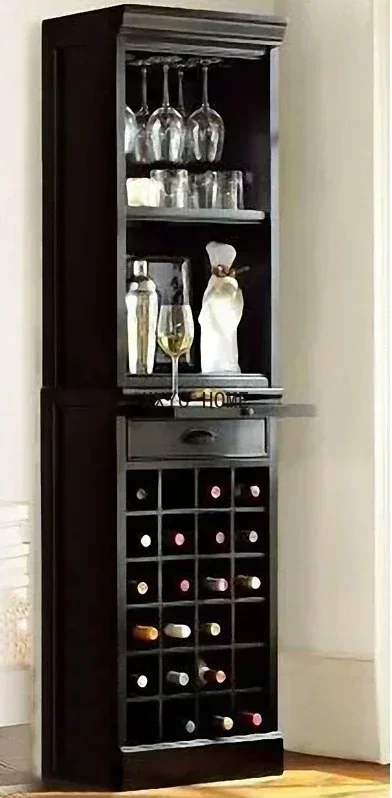 

Solid Wood Home Wine Cabinet Combination Sideboard Cabinet Tea Cabinet Locker