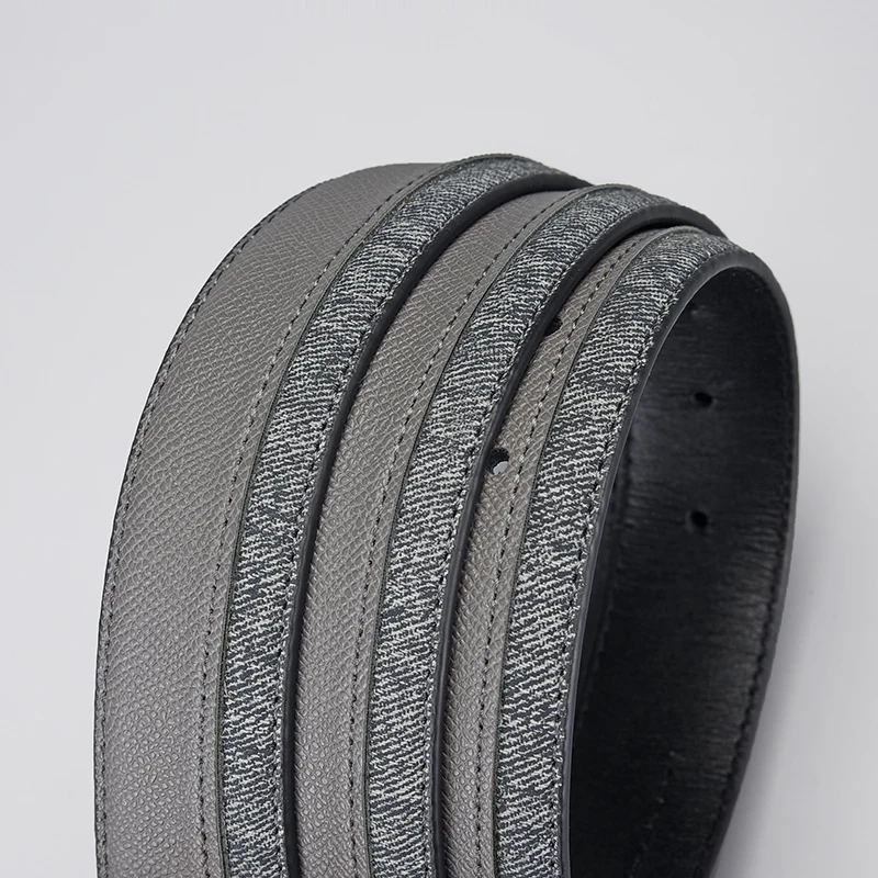 British Style Microfiber Leather Belt with Single Pin Buckle for Men Gift Box Included