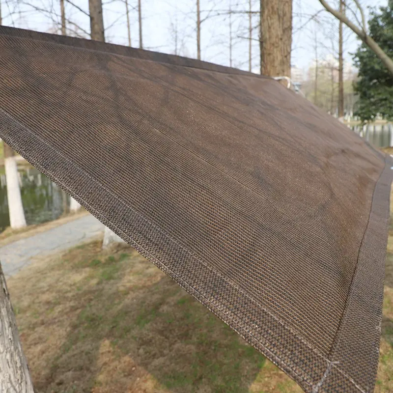 Garten-Sonnenschutznetz, Outdoor-Sonnenschutz, Schattennetz, Pool-Schattierung, Baldachin, Camping-Markise, Sonnenschutz mit verstellbarer Schnalle – Detail 13