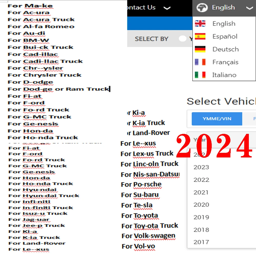 Online tutti i dati automatici del Software tutti i dati Software di riparazione degli stati uniti Alldata EU Auto-Data Partlink24 schema elettrico