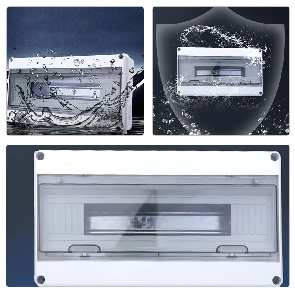 

18 Loop Outdoor Junction Box Weatherproof Waterproof Dustproof Plastic Enclosure Distribution Box For Rv Breaker Outdoor Use
