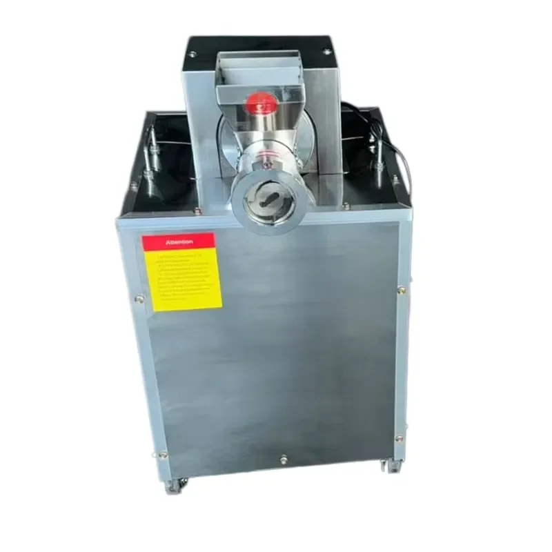 Automatic Electric Pasta Macaroni Make Machine Hollow Tube Noodles Forming Spaghetti Extruder Pasta Dough Kneading