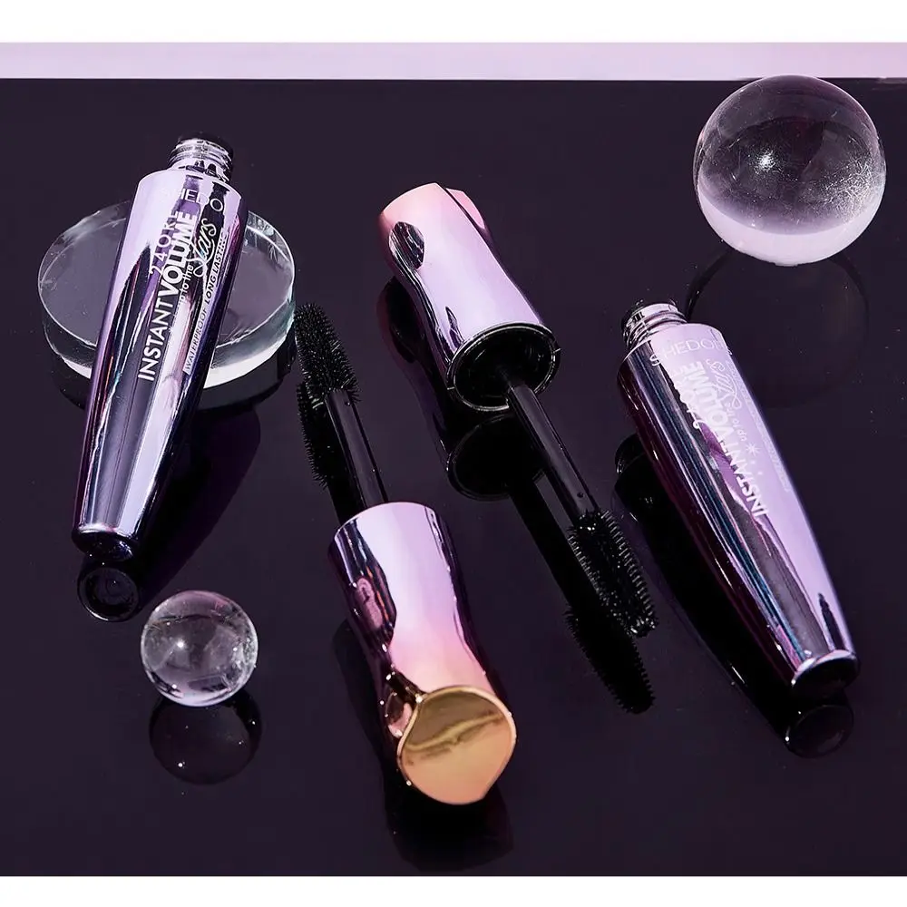 Mascara volume ispessente di alta qualità Mascara allungante impermeabile Strumento per il trucco degli occhi arricciacapelli di grande capacità