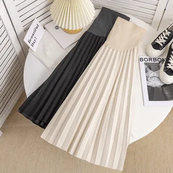 Hamile kadınlar için kış moda hamile giyim elbise annelik etekler gebelik pantolon hamile elbisesi