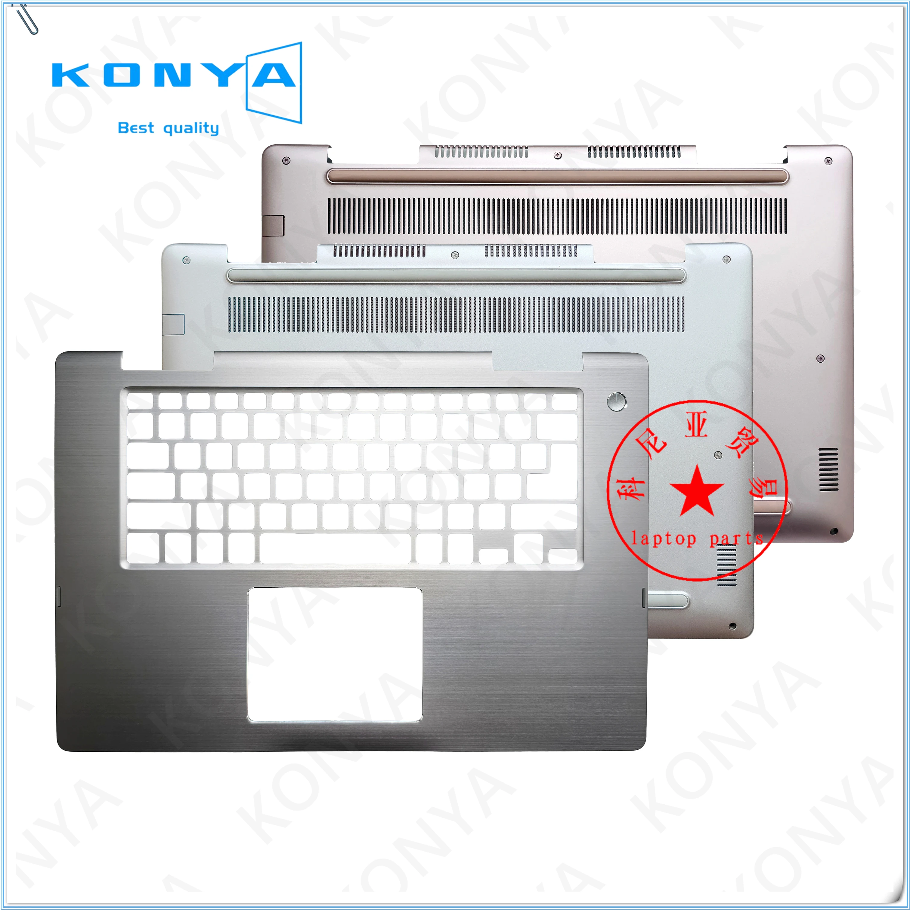 

New Original For Dell Insipron 15 7000 7570 7573 7580 Series Laptop LCD Back Cover/ Front Bezel/Palmrest/Bottom Case