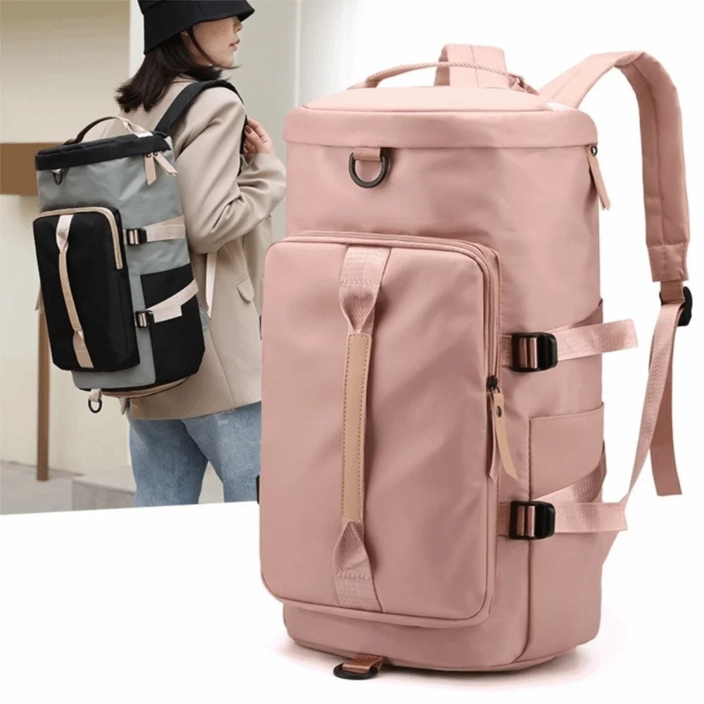 

Multifunctional Travel Luggage Bag Handheld Dry Wet Separation Sports Fitness Bag Lightweight Large Capacity Travel Backpack