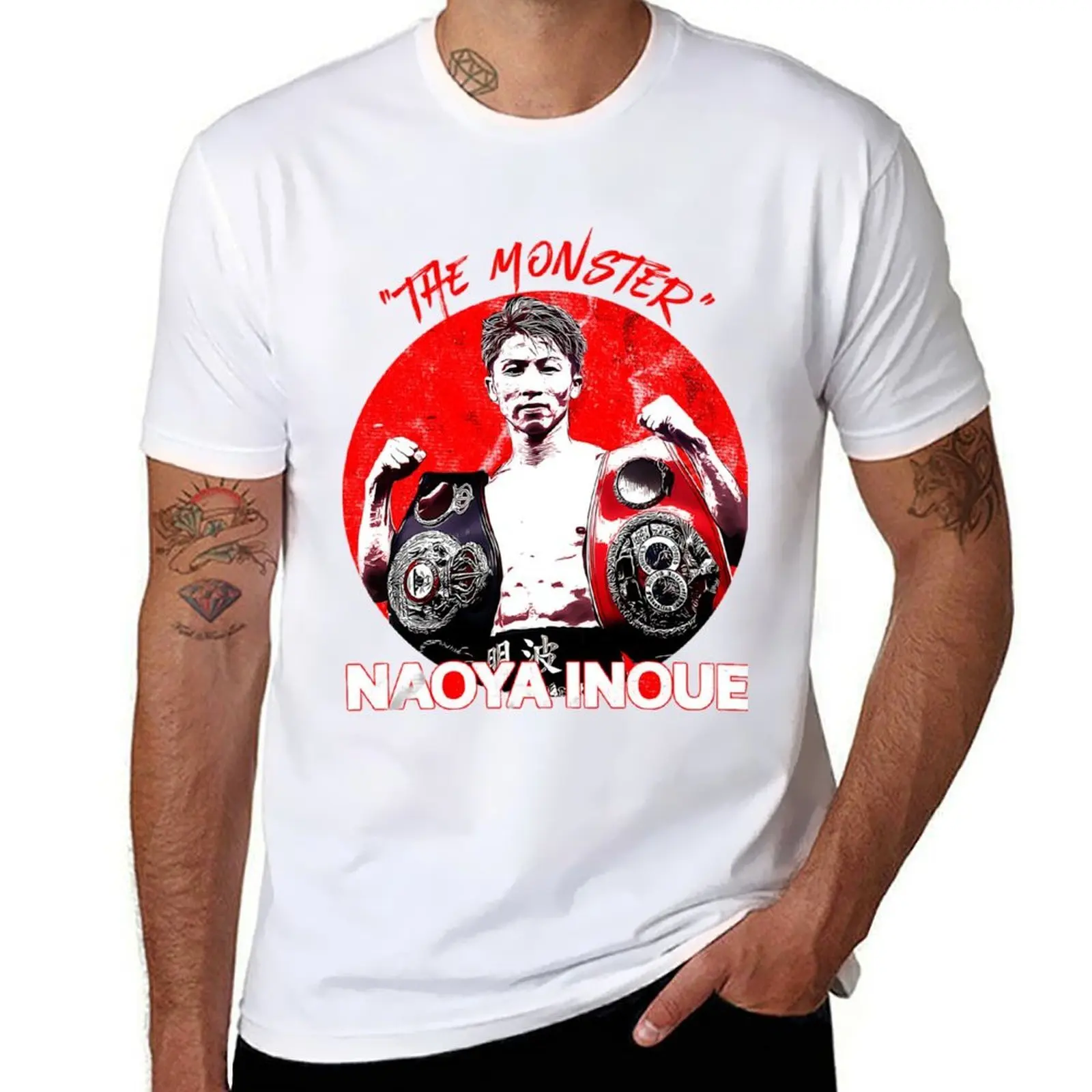 

Naoya Inoue vintage T-Shirt man t shirt summer t shirt personalised T-Shirt