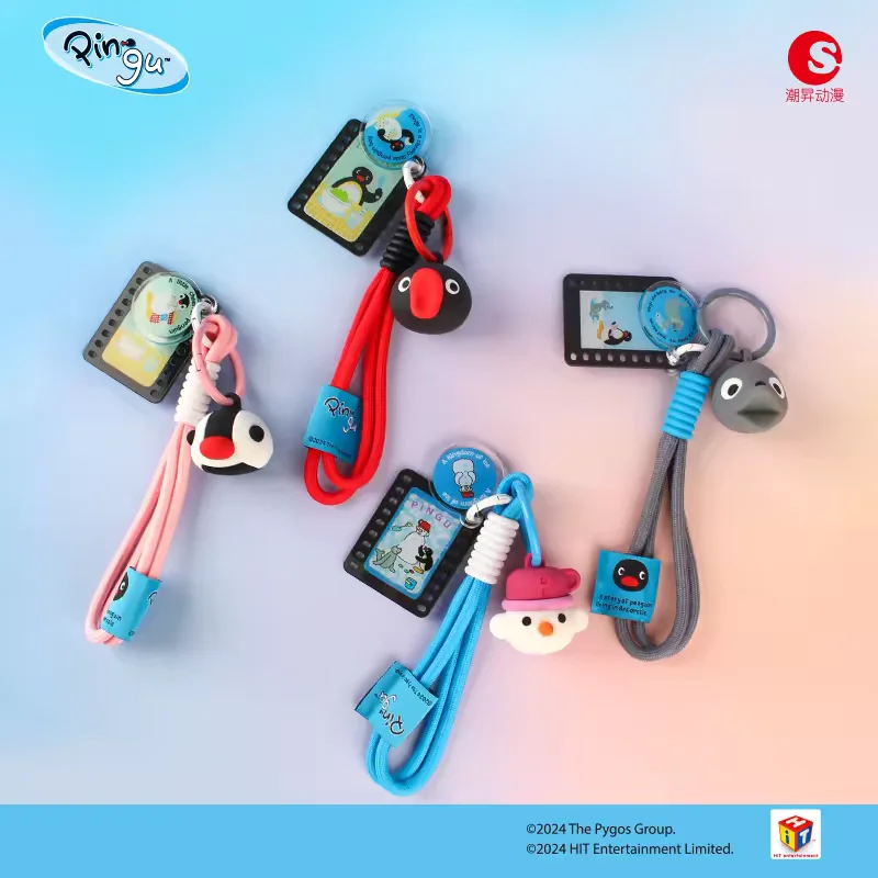 ピングー ペンギン 南極ストーリーシリーズ トレンドフォンストラップ キュートペンダント クラシックアニメ ビニール玩具 ブラインドボックス ガシャポン コレクタブル