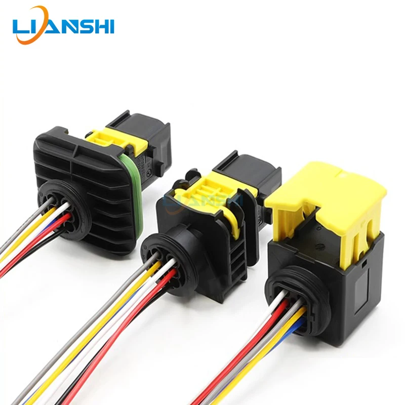 

6-hole new energy vehicle waterproof connector 1-1418469-1 male and female wire harness connector 1-1703773-1 1-1703820-1