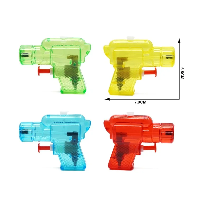 Outdoor Beach Game Toy Kids Water Gun Toys Plastic Water Squirt Toy Party  Mini Toys Transparent Small Water Gun Toys WYW