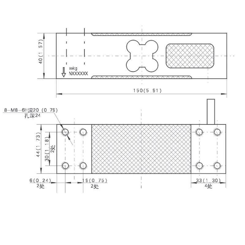 مناسبة لقياس كهربائي ZEMIC AVIC Plaza L6E3، مقياس طاولة إلكتروني عالي الدقة
