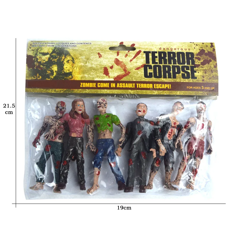 

Hot Selling 10cm Zombie Doll Models With Movable Joints, Vampire Zombies, Static Children'S Toy Gifts