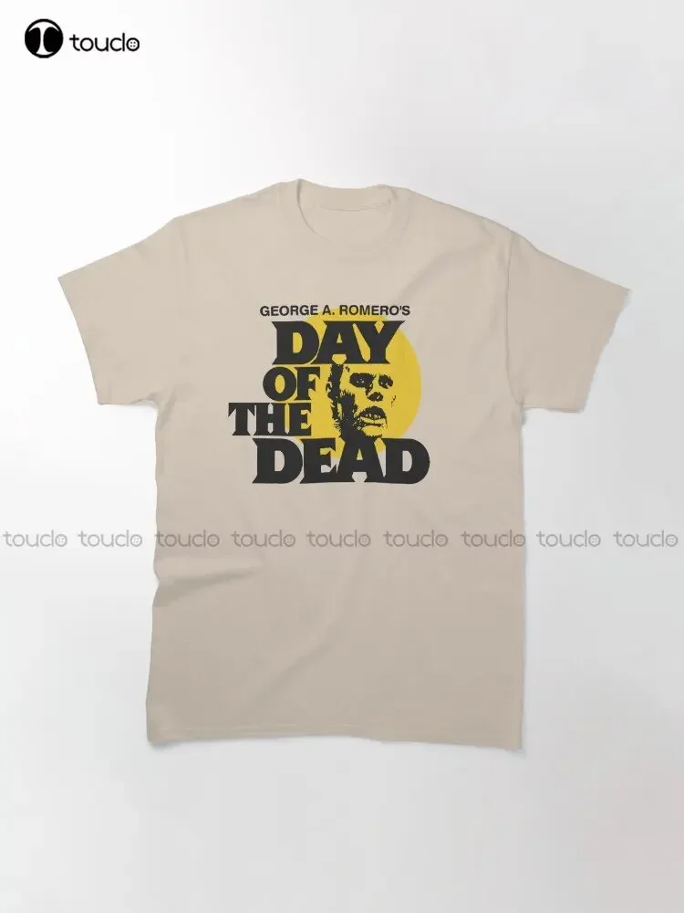 Zombies Walk Among Us It'S The Day Of The Dead Classic T-Shirt Custom Aldult Teen Unisex Digital Printing Tee Shirts Custom Gift