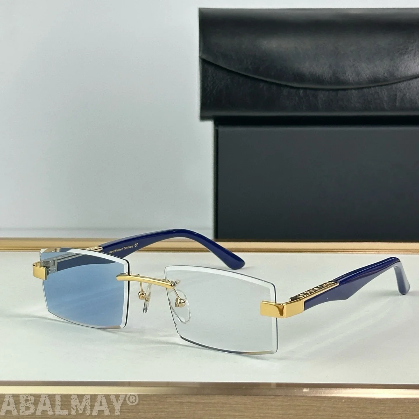 

MAY ARTIST F 56-18 Top Quality Mens Sunglasses for Women Fashion Trend Luxury Acetate Titanium UV400 Designer Sunglasses Frame