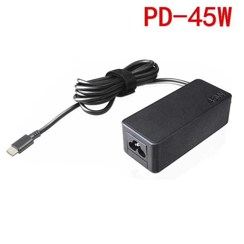 Type-C AC Laptop Charger Adapter Table Type Charger Adapter For Lenovo C330 S330 C340 S340 100E T480 T480S T580 T580S E480