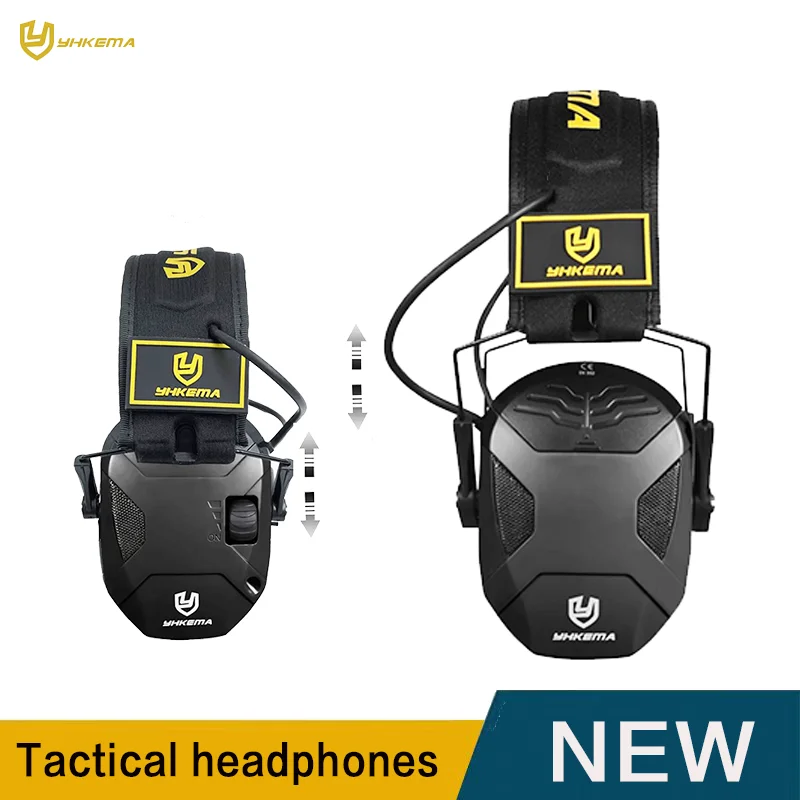 

Tactical antinoise ear cups, electronic shooting ear cups, foldable hearing protection earphones for hunting and shooting