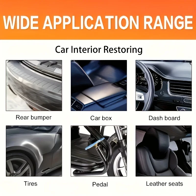 Special wax for automotive leather  offers waterproofing  enhances blackness  prevents aging  suitable for interior renovation