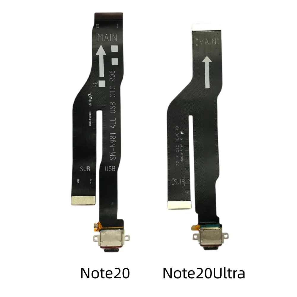 USB Charge Port Dock Connector Charging Board For Samsung Galaxy Note20 Note20Ultra SM-N980U N981B N986B Repair Replacement Part