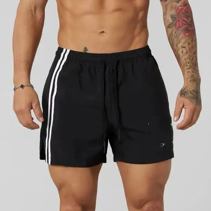 

Мужские шорты для фитнеса, лето 2024, быстросохнущие спортивные штаны для бега в тренажерном зале, шорты для бодибилдинга скоростных брендов для мужчин